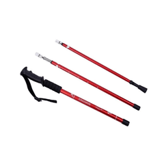 Baston De Trekking Aluminio Telescopico Antishock Recto O T