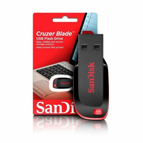 Pendrive Sandisk Cruzer Blade Cz50 32 GB Negro - 515573149
