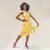 Vestido Soledad Floral Amarelo - comprar online