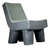 3 sillones elephant 2 rojos y 1 gris - comprar online