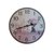 reloj de pared flores 29 cm de diámetro