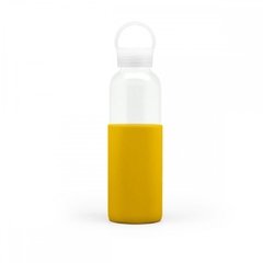 Botella de vidrio 500ml Amarilla