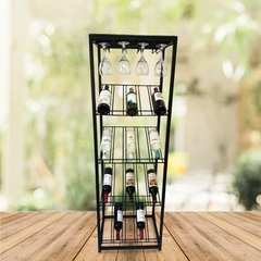 Bodega Vinoteca Cava Vino -20 Botellas- Mb Hierros en internet