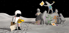 Día de campo en la Luna - Libros del Oso