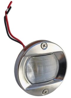 LUZ POPA P/EMBUTIR ARO INOX.