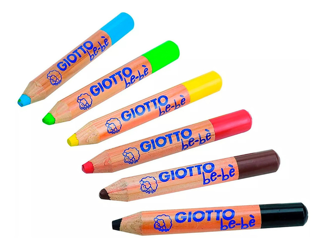 GIOTTO BEBE X 12 LAPICES - Alykids Jugueteria