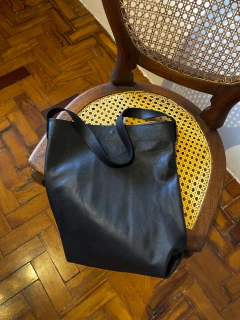 Bolsa Areia Couro