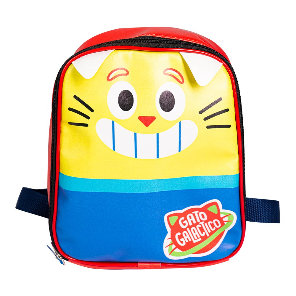 Lancheira Térmica Escolar Gato Galactico Infantil - Shop Macrozao