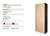 Biblioteca puertas altas cod. 429 - comprar online