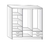 Placard 6 puertas cod. 916 - tienda online