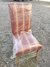 SILLA MADERA VESTIDA (JUEGO DE 6 UNID.)