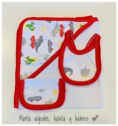 SET MANTA- BABERO Y BABITA ABE0115
