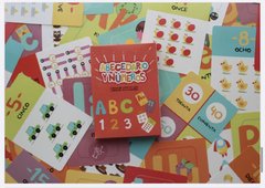 Cartas Educativas: Abecedario y números -