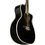 Eko Nxt018cw Bk Guitarra Electroacustica Con Corte Negra