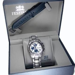 Reloj Festina F16169 2 Caballero Doble Malla Agente Oficial - comprar online