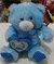 PELUCHE OSO CELESTE 20 22CM