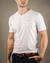 Remera Mediterranea Blanca Escote V