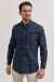 Camisa EZIO, corte Regular Azul - comprar online