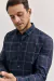 Camisa EZIO, corte Regular Azul