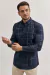 Camisa EZIO, corte Regular Azul en internet