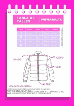 Puffer Malta - tienda online