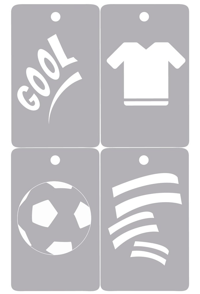 STENCIL CREATIVA x 4 SERIE 615 26 STENCIL 4 EN 1 IDEAL PARA MAQUILLAJE STENCIL CREATIVA x 4 SERIE 615 26 STENCIL 4 EN 1 IDEAL PARA MAQUILLAJE