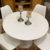 Conjunto Mesa Tulip redonda 1.00 + 4 sillas Tulip