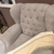Sillón Bergere capitoné de 1 cuerpo en internet