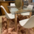 Conjunto de mesa Estocolmo 1.40 x 0.80 + 4 sillas Tulip en internet