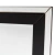 Espejo biselado doble marco con negro 0.90 x 1.20 / 74 - comprar online