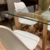 Imagen de Mesa Estocolmo tapa de vidrio templado