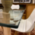 Conjunto de mesa Estocolmo 1.40 x 0.80 + 4 sillas Tulip