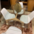 Conjunto de mesa Estocolmo 1.40 x 0.80 + 4 sillas Tulip