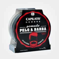 Capilatis Cera Pelo y barba Fijación fuerte 55g.