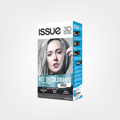 Issue 3d Kit Decolorante Más Tonalizador Gris - comprar online