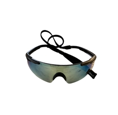 Lentes Color Dorado Medio Marco UV 400 protection Running Bike Trail Unisex Modelo Paris con sujetador regulable