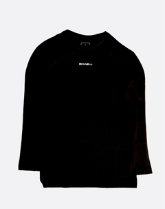 Remera Termica Schnell manga larga corte Hombre color Negro - comprar online