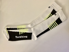 Medias de Compresion Graduadas Trekking Trail Running Sox 3/4 blanco o negro - tienda online
