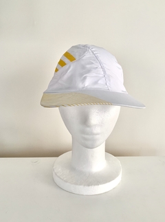 Gorros Drifit Unisex Blanco Calado 3 tiras negras - FotoRun Shop