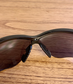 Imagen de Lentes  medio Marco color Negro cristal Negro y vivos Negros  UV400 Protection Unisex Bicicleta Running modelo Cardiff - Patilla Flex con Sujetador