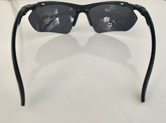 Lentes Medio Marco Negro Cristal Negros Antiempañantes con Sujetador UV400 protection Unisex modelo Londres Running Bicicleta Aire Libre - comprar online