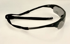Lentes Negros Medio Marco UV 400 protection Running Bike Trail Unisex Modelo Dublin Antiempañante con sujetador regulable - tienda online