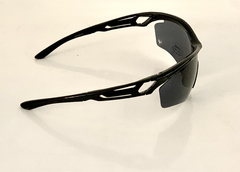 Lentes Color Negro Medio Marco UV 400 protection Running Bike Trail Unisex Modelo Barcelona Antiempañante - FotoRun Shop