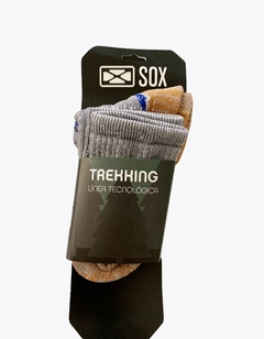 Medias SOX Trekking Montañismo linea tecnologica Unisex colores varios - tienda online