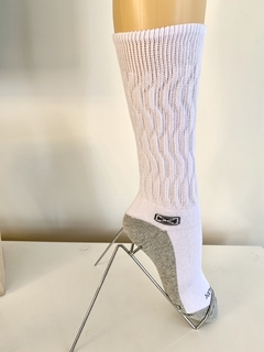 Media SOX Algodon trenzado Gris y Blanco o Gris Plomo y Gris claro UNISEX - comprar online