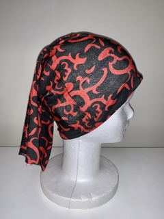 Cuello Multifuncion Tipo Buff SIN COSTURA Rojo y Negro UNISEX - FotoRun Shop