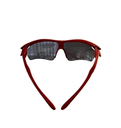 Lentes Color Rojo Medio Marco UV 400 protection Running Bike Trail Unisex Modelo Barcelona Antiempañante - FotoRun Shop