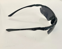 Lentes Medio Marco Negro Cristal Negros Antiempañantes con Sujetador UV400 protection Unisex modelo Londres Running Bicicleta Aire Libre
