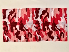 Cuello Multifuncion Tipo Buff SIN COSTURA camuflado rosa violeta UNISEX - comprar online