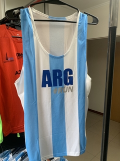 Musculosa Arg Run Corte hombre Argentina Dri Fit - comprar online